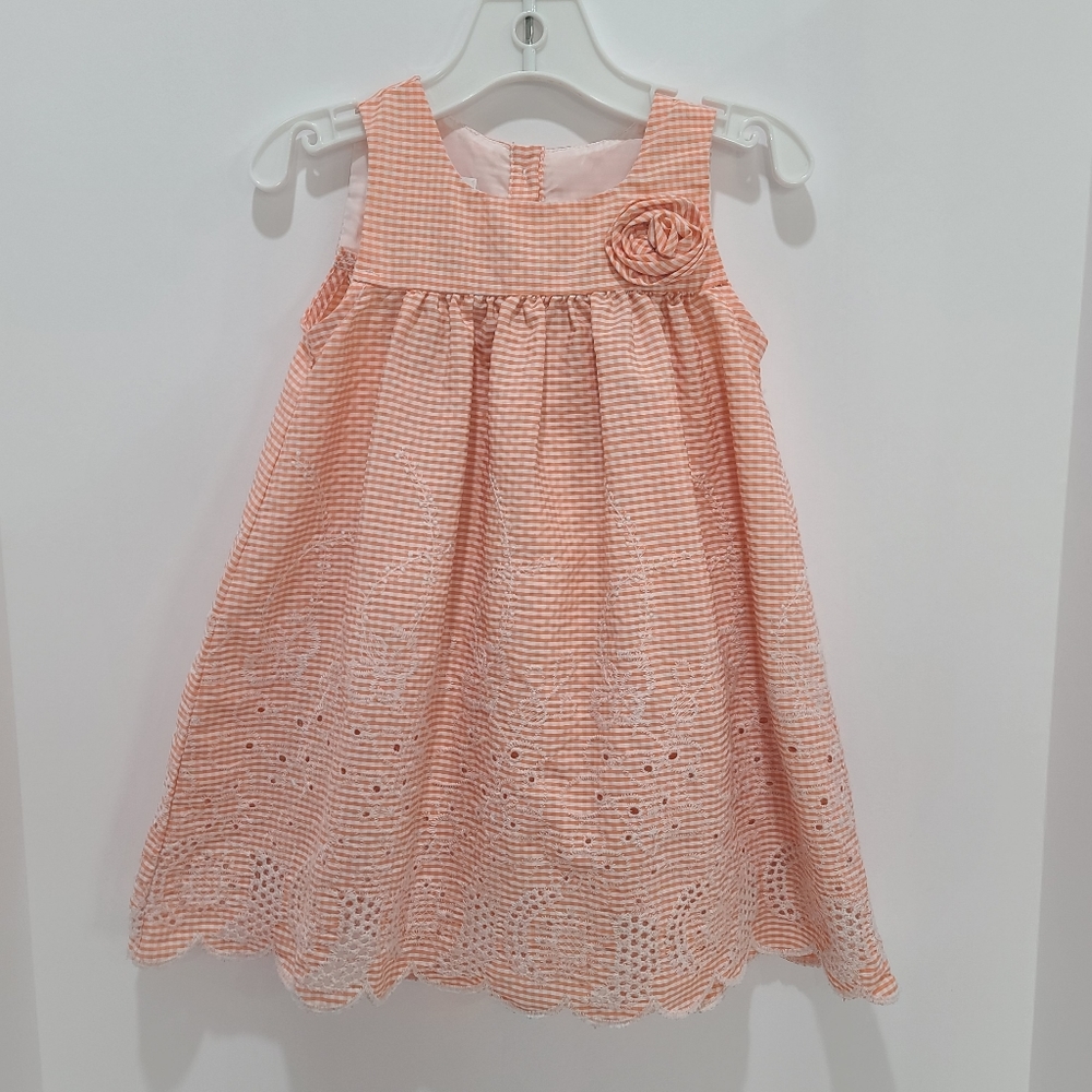 Bonnie Baby Girls 24M Dress With Daiper Cover - Picture 2 of 13